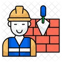 Trabajador Constructor Trabajador Icono