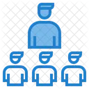 Trabajo En Equipo Equipo Negocios Icono