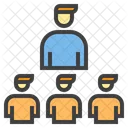 Trabajo En Equipo Equipo Negocios Icono