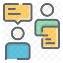 Trabajo En Equipo Equipo Grupo Icono
