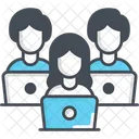 Trabajo En Equipo Trabajo En Grupo Trabajo Icono