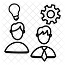 Planificacion De Equipos Equipo De Desarrollo Trabajo En Equipo Icono