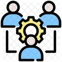 Trabajo En Equipo Colaboracion Asociacion Icon