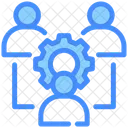 Trabajo En Equipo Colaboracion Asociacion Icon