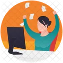 Trabajo hecho  Icono