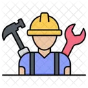 Trabalhador Homem Trabalho Ícone