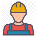 Trabalhador Mecanico Construcao Icon