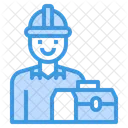 Engenheiro Avatar Trabalhador Icon