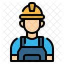 Trabalhador Engenheiro Construcao Icon