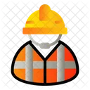 Trabalhador Empregador Construtor Ícone