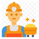 Trabalhador Avatar Ocupacao Ícone