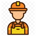 Trabalhador Homem Avatar Ícone