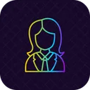 Trabalhadora Avatar Construcao Icon