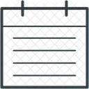 Trabalho Diario Pagina Ícone