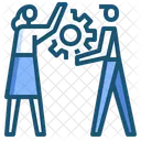 Trabalho Em Equipe Equipe Grupo Ícone