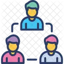 Trabalho Em Equipe Juntos Relacionamento Ícone