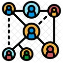 Networking Trabalho Em Equipe Grupo Ícone