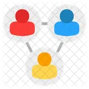 Trabalho Em Equipe Equipe Grupo Ícone
