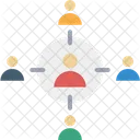 Trabalho Em Equipe Alvo Alvo De Trabalho Em Equipe Ícone