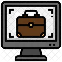 Trabalho on-line  Ícone