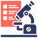 Tracabilite Rapport Microscope Icône