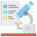 Tracabilite Rapport Microscope Icône
