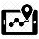 Traccia Percorso Posizione Mobile Pinpointer Icon