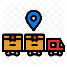 Track Delivery  Icon