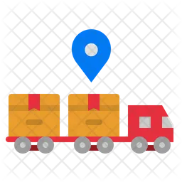 Track Delivery  Icon