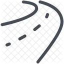 Track Drive Highway Icon