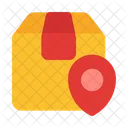 Track Location Package Icon