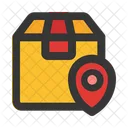 Track Location Package Icon