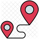 Track Transport Location Icon