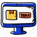 Track Order Delivery Tracking Parcel Tracking Icon