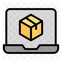 Laptop Delivery Shipping Icon