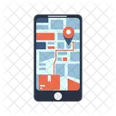 Track packge location  Icon