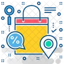 Track Parcel Delivery Package Icon