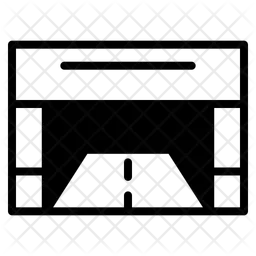 Track Pit Entry  Icon