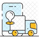 Tracking Delivery Location Icon
