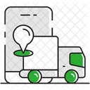 Tracking Delivery Location Icon