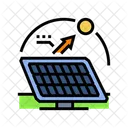 Tracking System Solar Icon