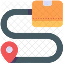 Tracking Track Route Icon