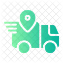 Tracking Placeholder Delivery Truck Icon
