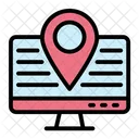 Tracking Technology Computer Icon