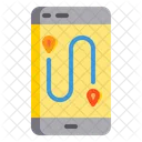 Map Running Gps Tracking App Running Icon