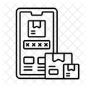 Tracking App Order Delivery Icon