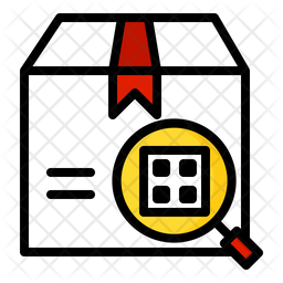 Tracking code Icon - Download in Colored Outline Style