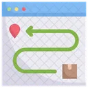Tracking delivery  Icon