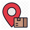 Tracking Delivery Shipping Location Icon