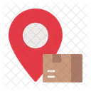Tracking Delivery Shipping Location Icon